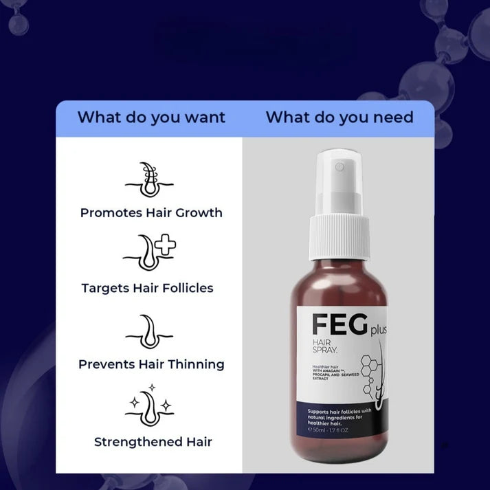 Feg hair growth spray