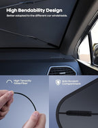 وداعاً للمقاعد الحارقة والمقود الساخن! ☀️ Keeps Your Car Cool & Protects Interior from UV Damage