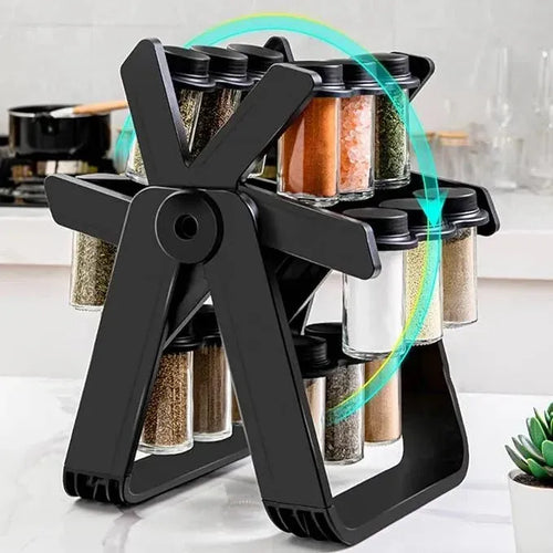 18 Jar Rotating Spice Rack