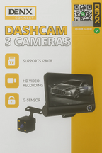 Denx - Dashcam 3 Camera System