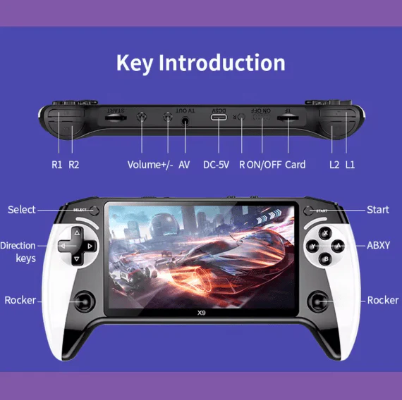 Black Hawk - Handheld Game Console ©