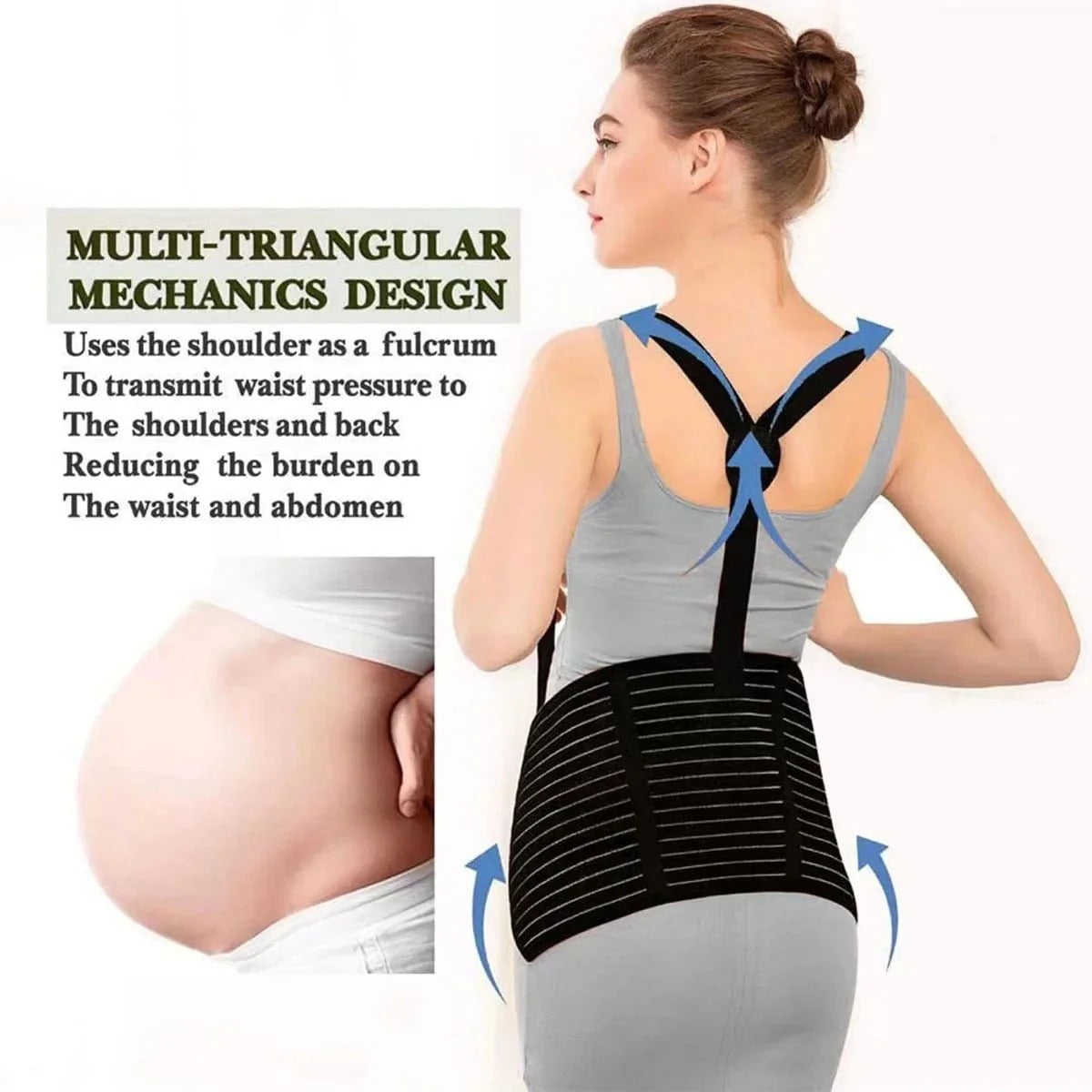 Pregnant Woman Stomach Lift Belt