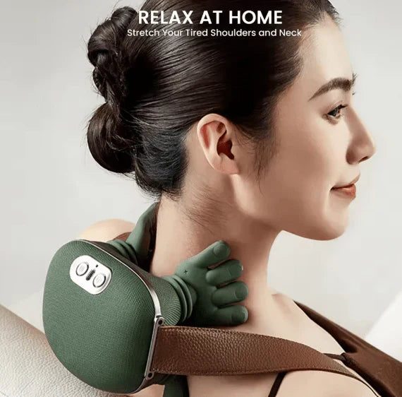 Electric Shoulder & Neck Massager – Heat & Muscle Relaxation